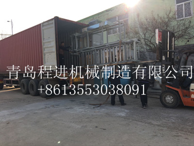 印度乳胶枕头生产线装箱发货