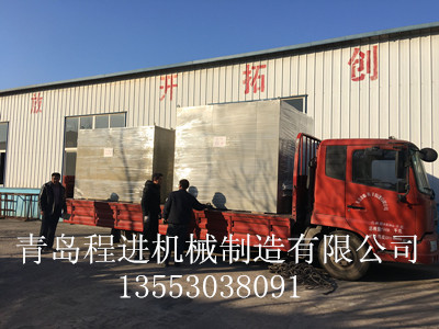  程进机械乳胶生产线用烘箱发货