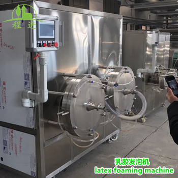 乳胶棉生产线生产进入调试阶段